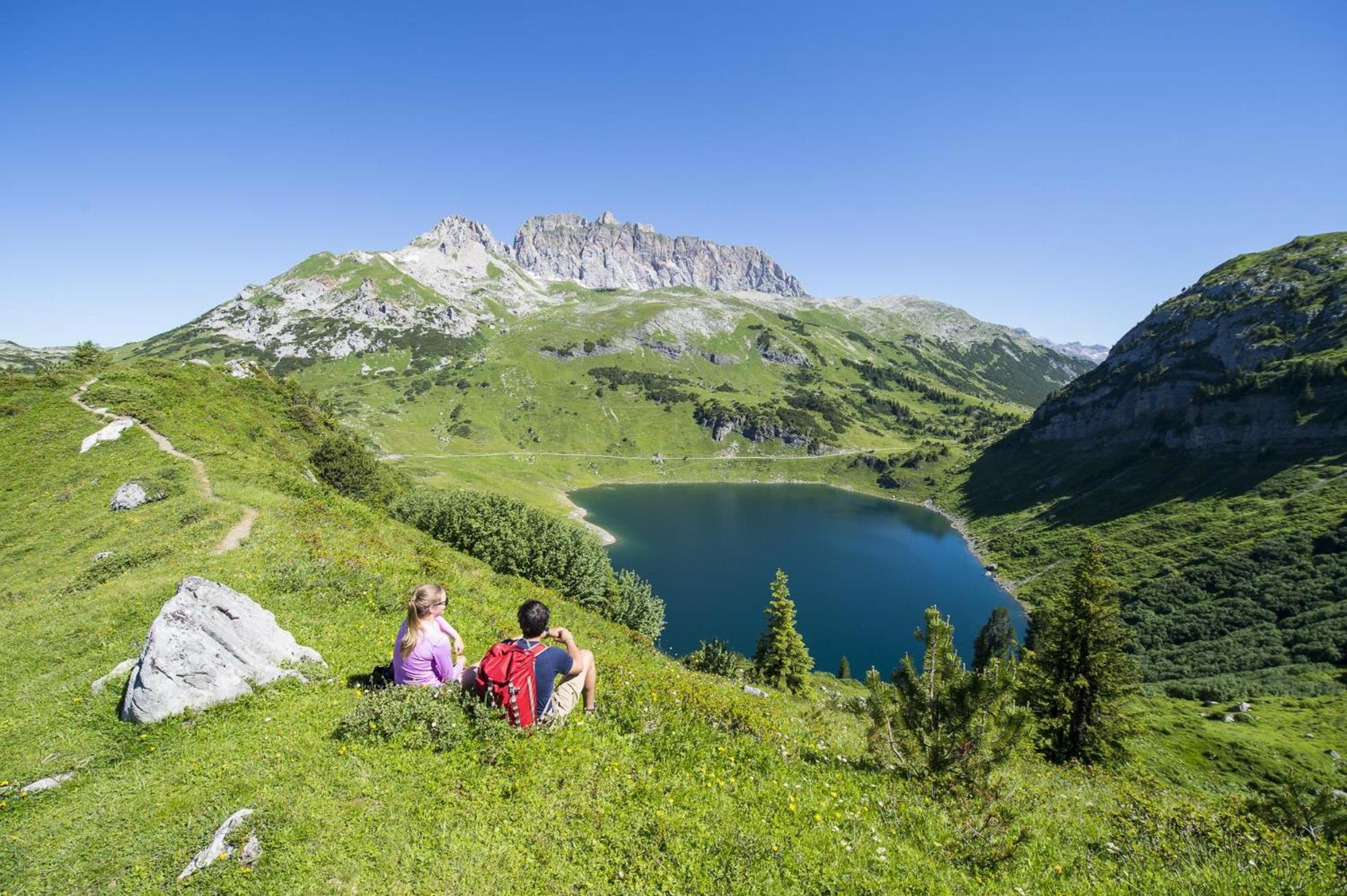 Appartamento Haus Adrian Wald am Arlberg Esterno foto